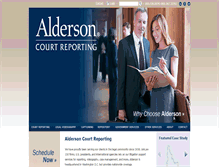 Tablet Screenshot of aldersonreporting.com